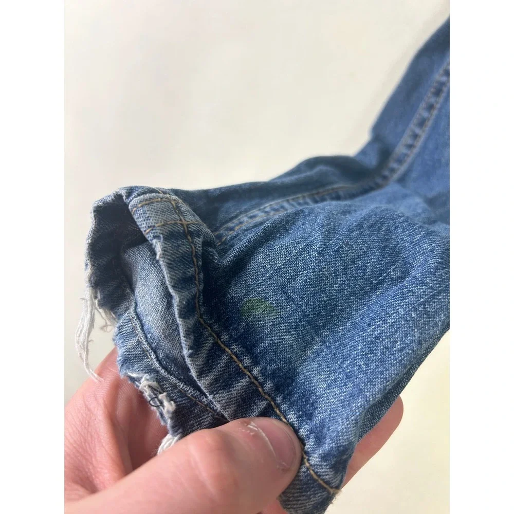 OshKosh Bgosh‎ Boys Blue Carpenter Jeans Size 4T Medium Wash Denim Elastic Waist